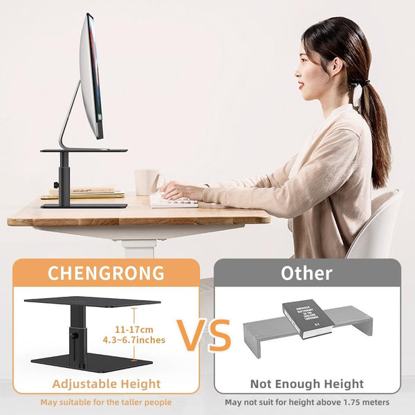 Aluminum Computer Screen Bracket Black By Lenuo Monitor Mounts & Stands