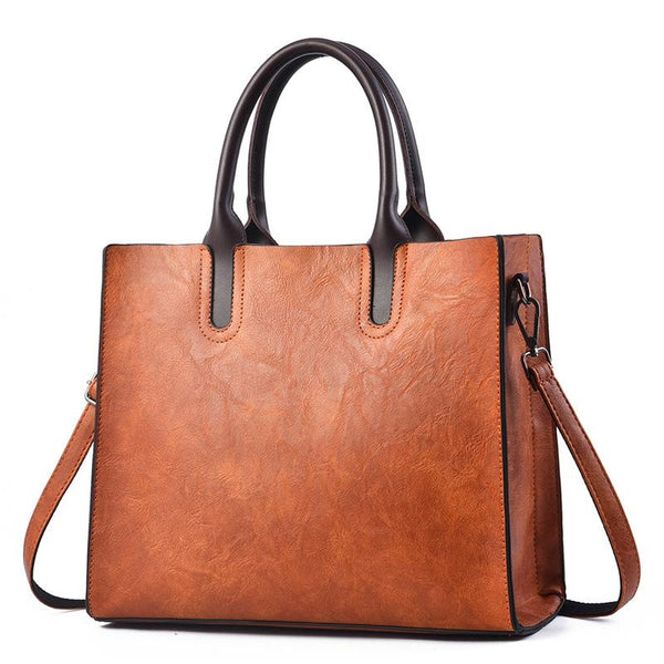 Parallel Retro Square Handbag For Commuting Vintage Style Red Women's Bags & Handbags