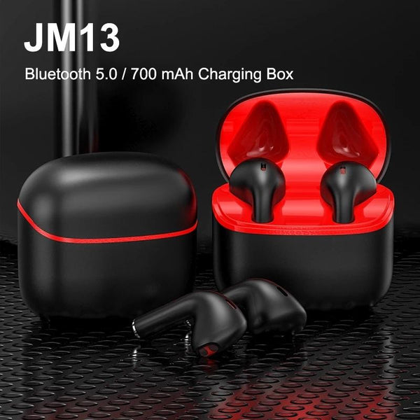 Wireless Sport Earphones With Touch Control And Mic Bluetooth 5.0 Stereo Bass Black Earbuds