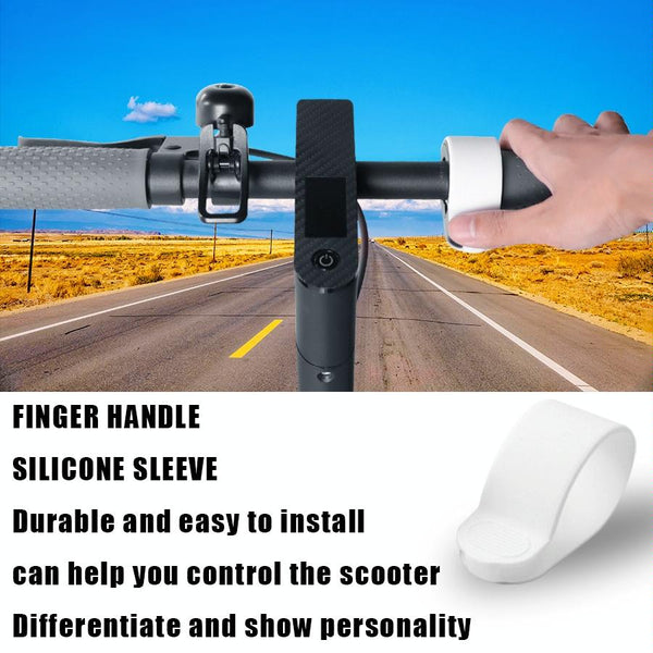 2Pcs Silicone Scooter Accelerator Dial Cover For Xiaomi M365 / 1S Pro Max G30 Es2 Blue Accessories Parts