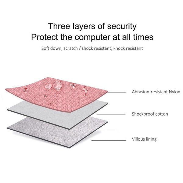 13.3 Inch Laptop Carrying Bag With Shoulder Strap Handheld Briefcase Style Black Laptop Cases & Bags