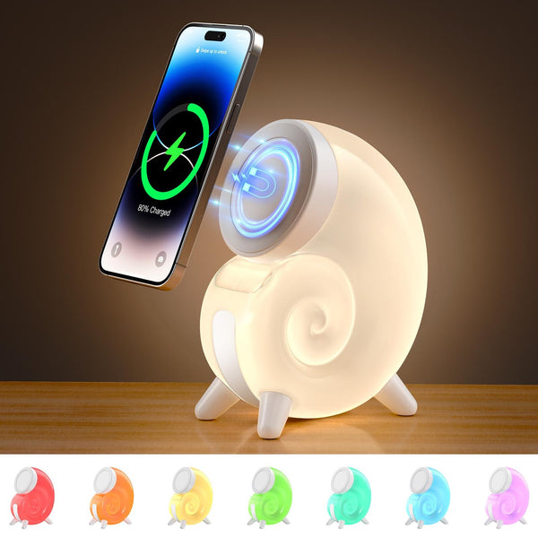 Rgb Touch Night Light Magsafe Wireless Charger Chargers & Cradles