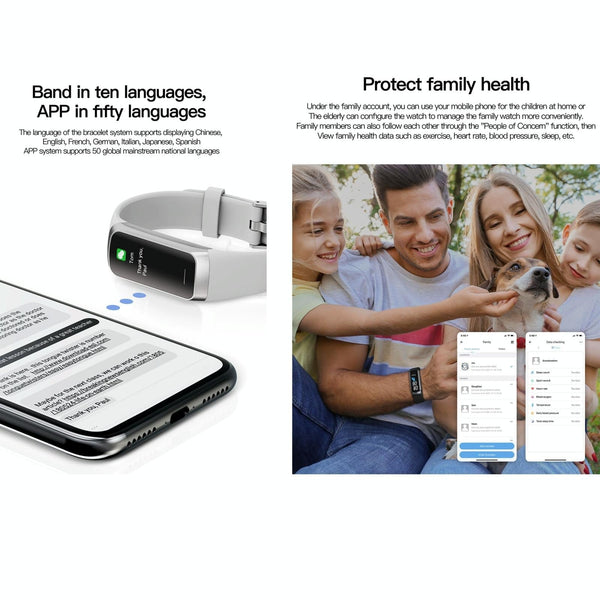 Ip67 Waterproof Smart Fitness Band Compact And Durable Pink Smart Watches