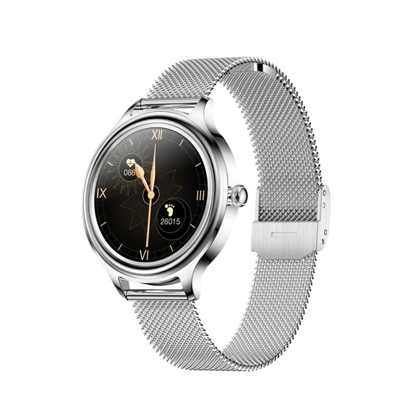 1.09 Inch Hd Color Screen Smart Watch Bluetooth Ip68 Heart Sleep Oxygen Steel Rose Gold Smart Watches