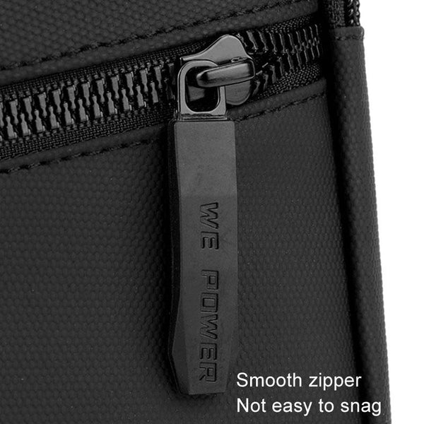 Outdoor Chest Bag For Men Crossbody Shoulder Daily Use Black Bags