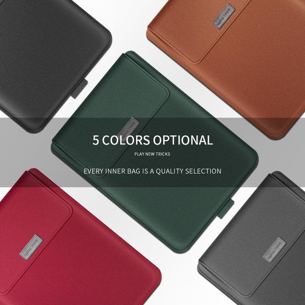 4 In 1 Computer Bracket Liner Bag 13 / 14 Inch Storage Green Laptop Cases & Bags