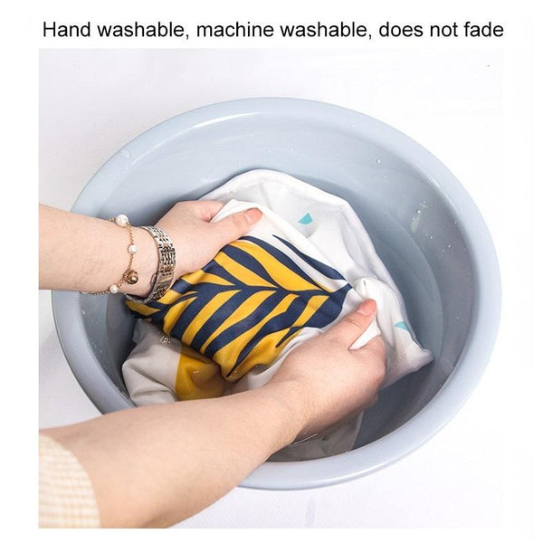 Universal Dust Proof Fan Cover Size L Vertical Green Leaf Portable Fans