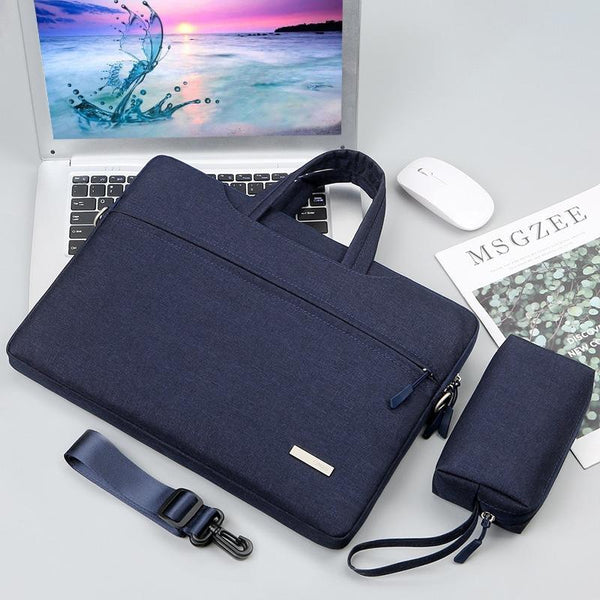 12 Laptop Handbag With Shoulder Strap And Power Bag Inner Pink Laptop Cases & Bags