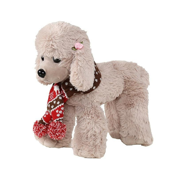 Christmas Pet Scarf Autumn And Winter Warm Elk Dog Size M Brown Dog Clothing & Shoes