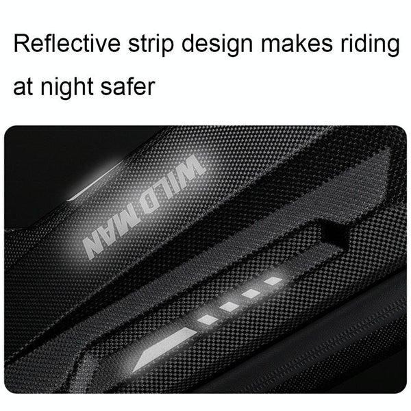 Convenient Folding Bike Front Bag Durable Eva Shell Quick Release Gd9x Plus 3L Gym Bags