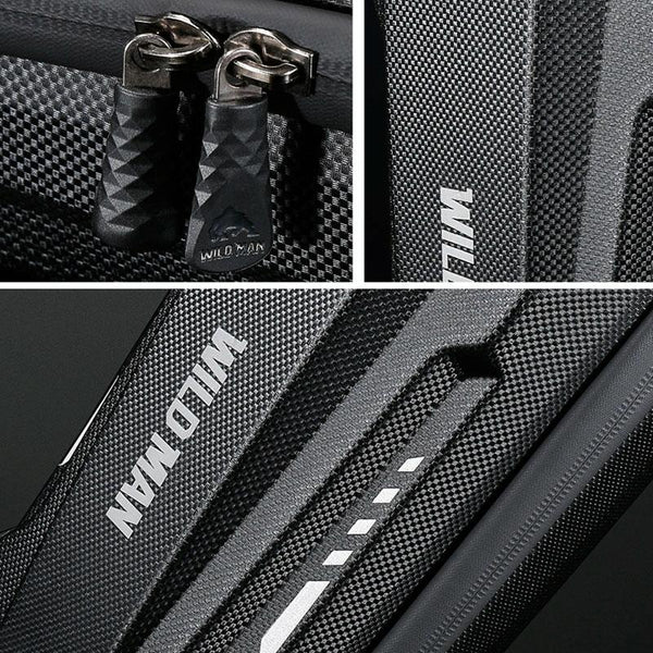 Convenient Folding Bike Front Bag Durable Eva Shell Quick Release Gd9x Plus 3L Gym Bags