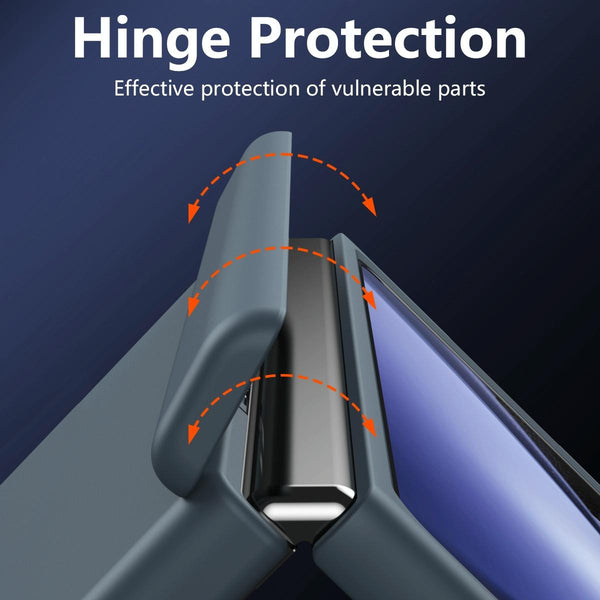 For Samsung Galaxy Z Fold4 5G Shockproof Case With Holder All Inclusive Green Cases Covers & Skins