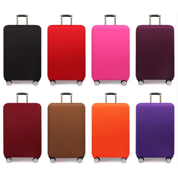 Stretch Luggage Protective Cover Durable & Dust Proof Size M Wine Red Other Luggage