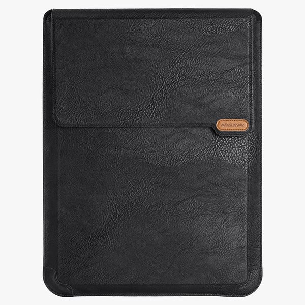 16.0 Inch Water Wave Texture Laptop Sleeve Versatile Design Black Laptop Cases & Bags