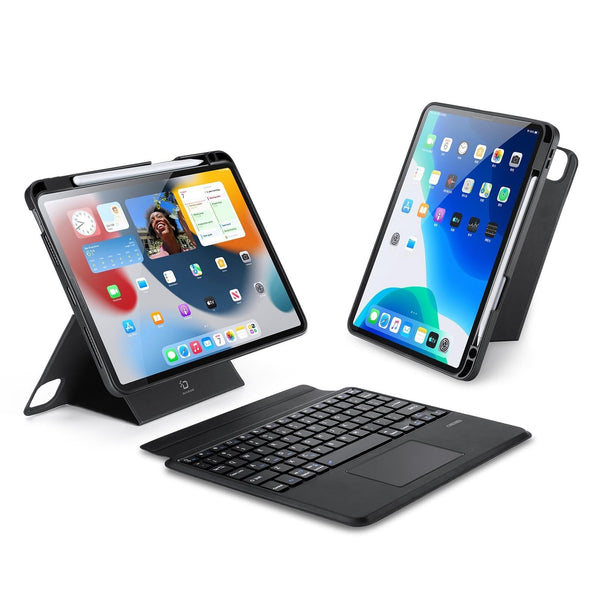Black Magnetic Bluetooth Keyboard Tablet Case For Ipad Air 4&5 / Pro 11 2022 Keyboards