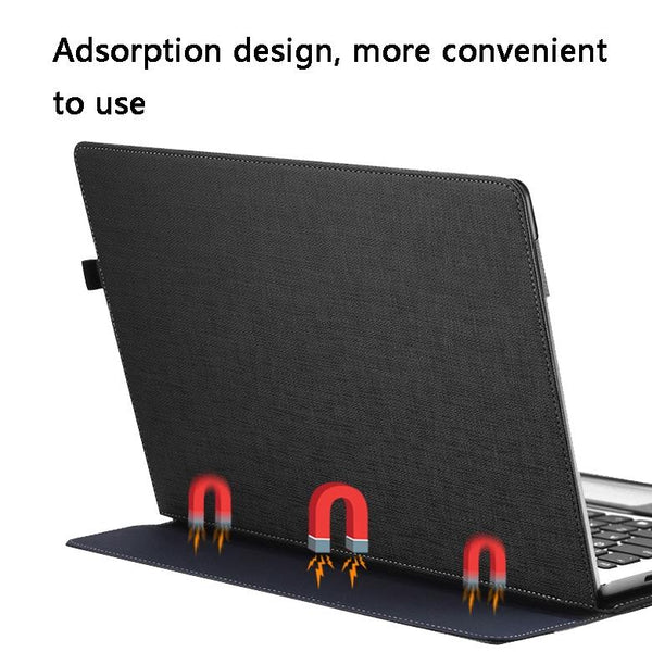Yoga 730 13 Laptop Leather Case Protective Gentleman Gray Laptop Cases & Bags