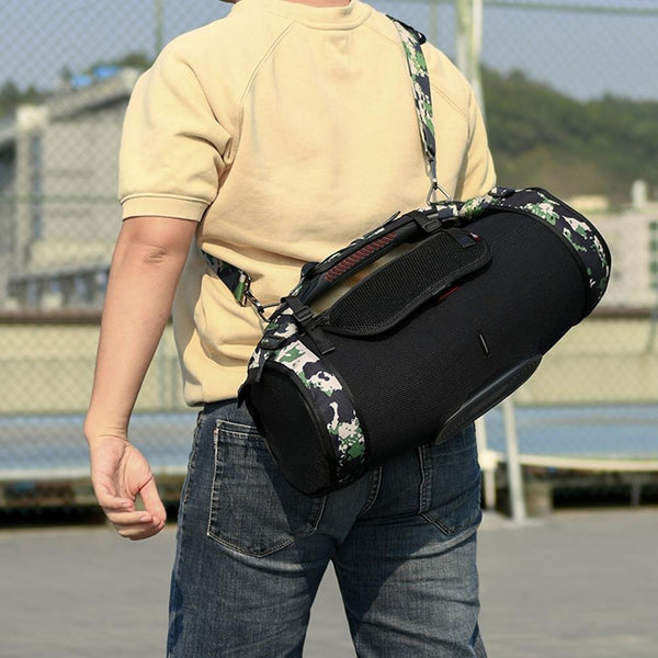 Jbl Boombox Bluetooth Speaker Storage Bag With Single Shoulder Strap Camouflage Cases Covers & Skins