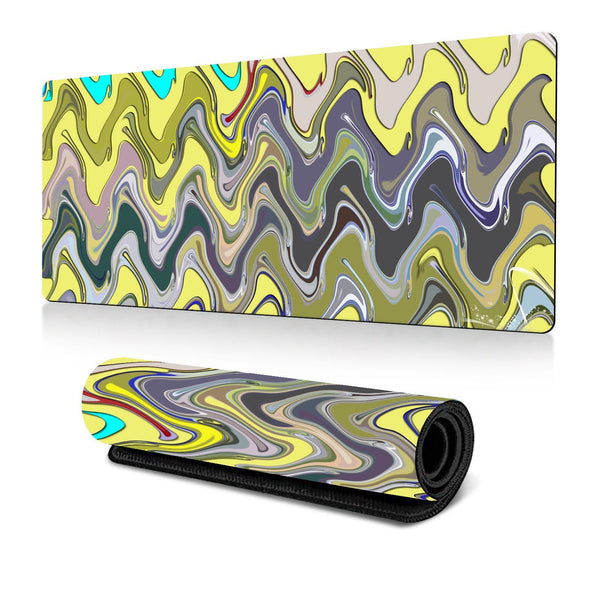 Abstract Gaming Mouse Pad 300 X 600 2Mm Fluid 25 300X700x2mm Mouse Pads & Wrist Rests