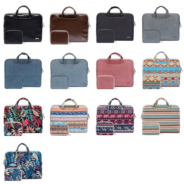 13.3 Inch Simple Business Laptop Bag With Liner Ls 116 Pu Black Laptop Cases & Bags