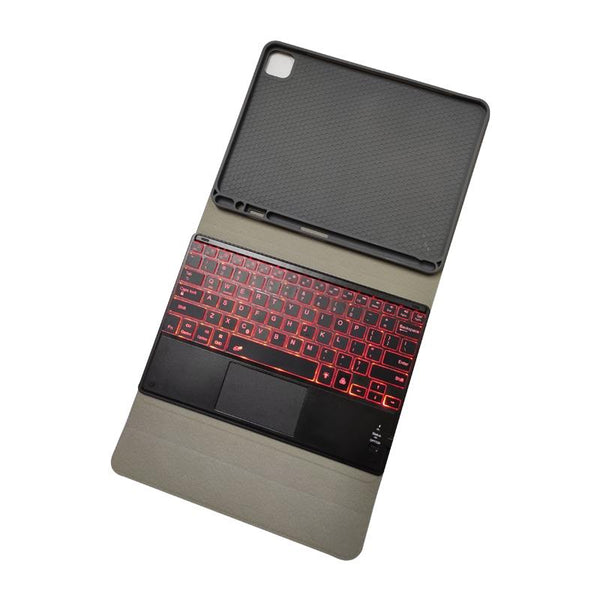 Bluetooth Keyboard Tablet Case For Ipad Pro 11 Detachable Touch Leather Holder Pen Slot Black Keyboards