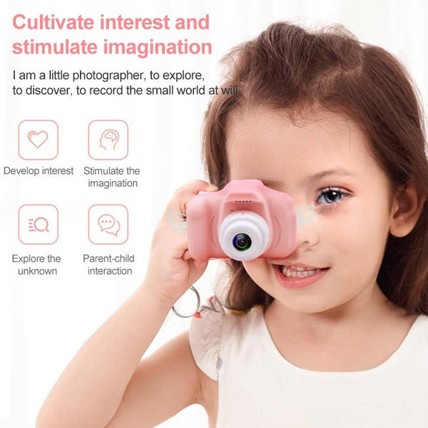 Mini Children Camera With 2.0 Lcd Screen 800W Single Camera_Grey Digital Cameras