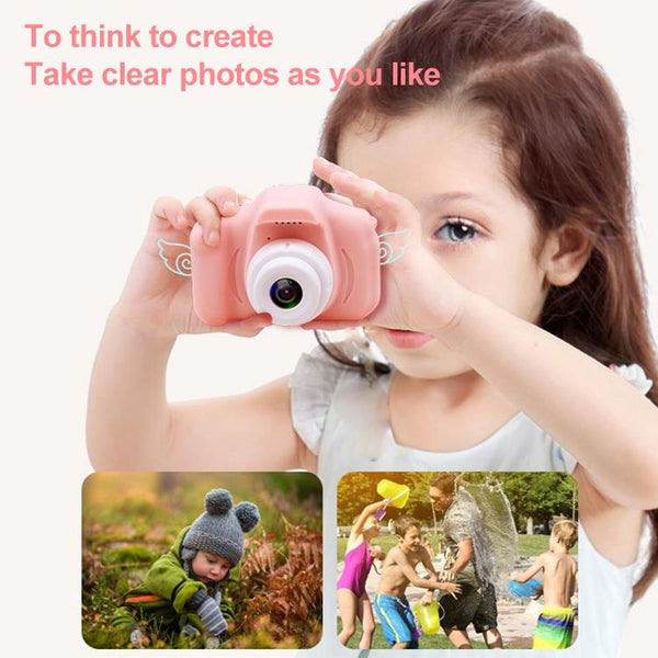 Mini Children Camera With 2.0 Lcd Screen 800W Single Camera_Grey Digital Cameras