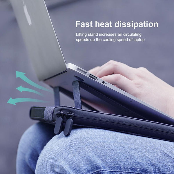 16.1 Inch Multifunctional Laptop Storage Bag With Holder Classic Black Laptop Cases & Bags