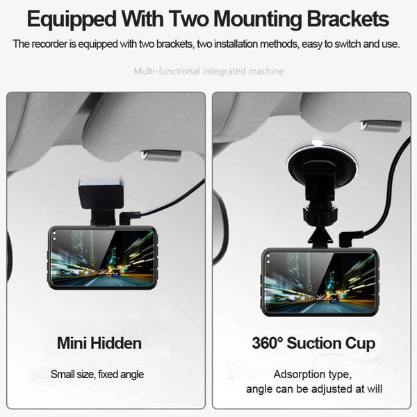 Hd Night Vision Dog Driving Recorder With Reversing Image Single Other Car Video