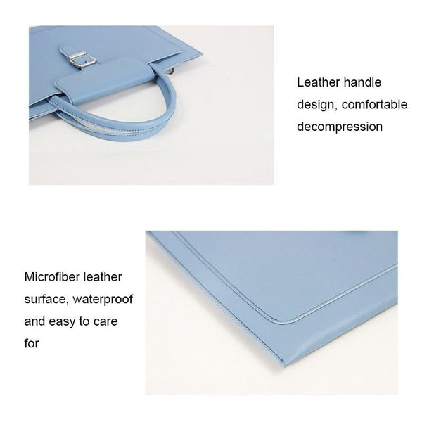 14 Inch Waterproof Laptop Bag With Power Pack Portable And Durable Light Grey Laptop Cases & Bags