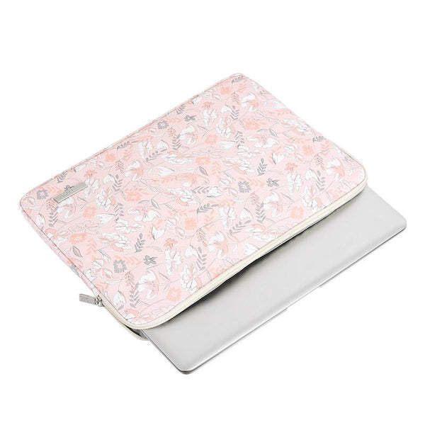 Parallel Deals Waterproof 12 Laptop Liner Bag In Light Pink Pu Leather Laptop Cases & Bags