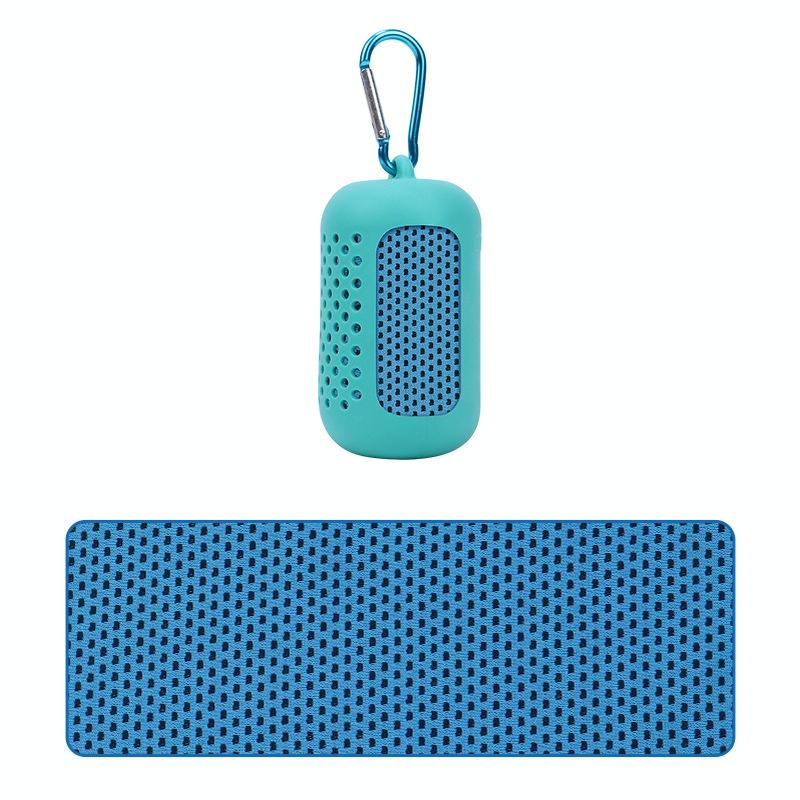 Quick Dry Sports Towel Set With Silicone Sleeve And Storage Bag 30X80cm Green 30X90cm Laptop Cases & Bags