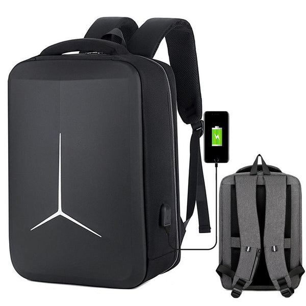 Waterproof Business Laptop Backpack With Usb Port Multifunctional Black 17 Inch Laptop Cases & Bags