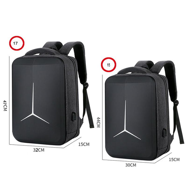 Waterproof Business Laptop Backpack With Usb Port Multifunctional Black 17 Inch Laptop Cases & Bags