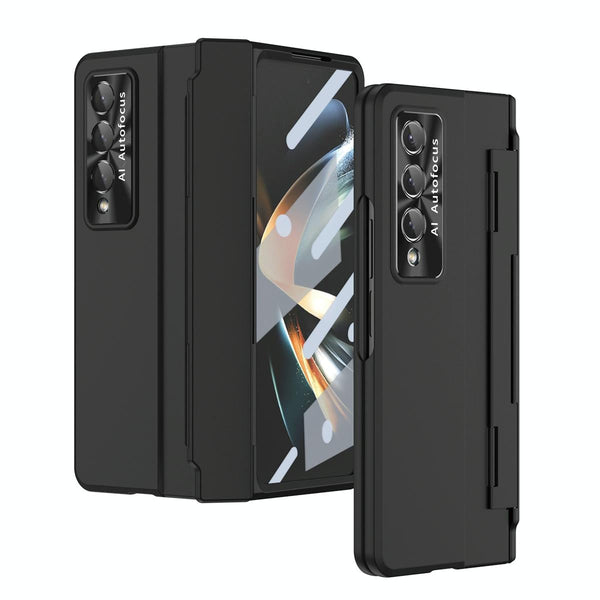 For Samsung Galaxy Z Fold4 5G Full Coverage Hinge Phone Case Black Cases Covers & Skins