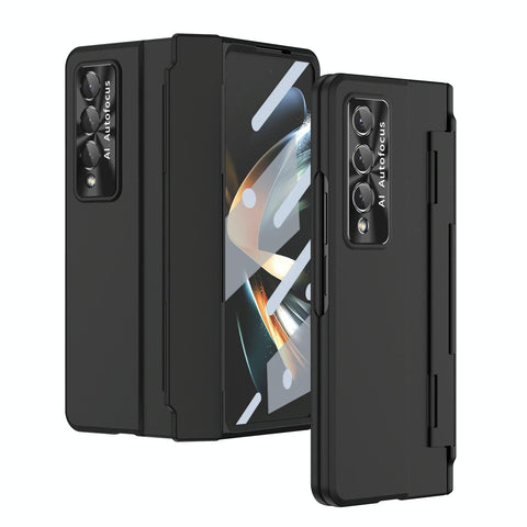 For Samsung Galaxy Z Fold4 5G Full Coverage Hinge Phone Case Black Cases Covers & Skins