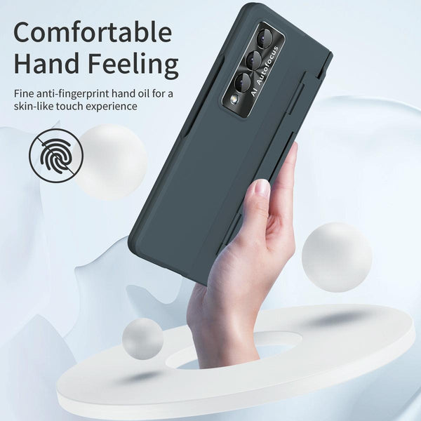 For Samsung Galaxy Z Fold4 5G Full Coverage Hinge Phone Case Black Cases Covers & Skins