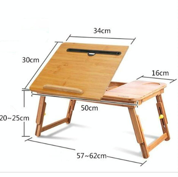Foldable Laptop Table With Card Slot Simple And Lazy Design Laptop Desks