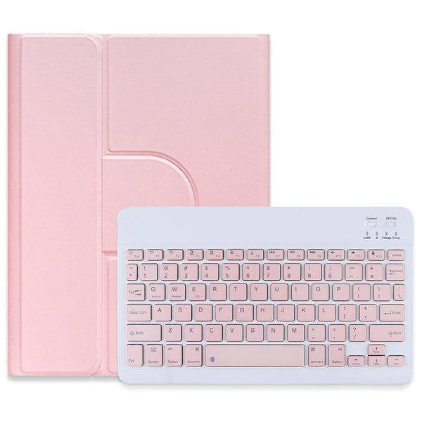 360 Degree Rotatable Bluetooth Keyboard Leather Case Square Button Mint Green For Ipad Air 2022 / Pro 11 2021 Cases Covers Keyboard Folios