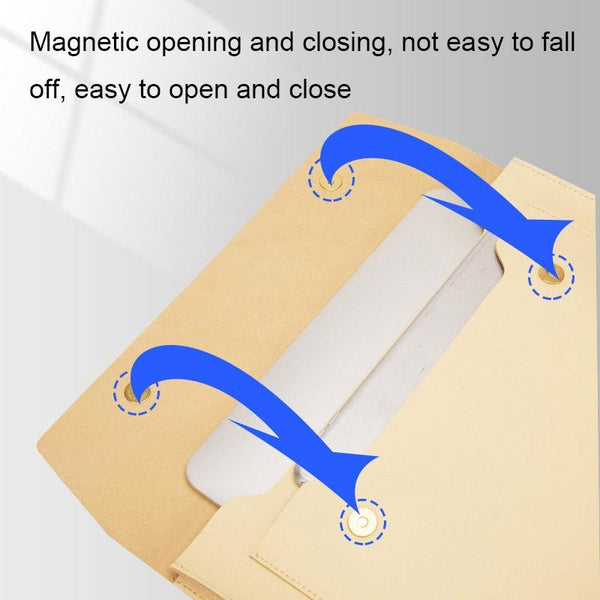 3 In 1 Waterproof Leather Laptop Liner Bag 14 Inches Light Grey Laptop Cases & Bags