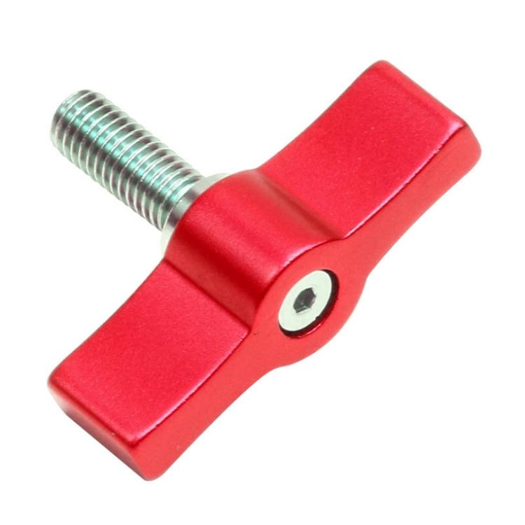 10 Pieces T Shaped Multi Directional Screw With M5 Aluminium Alloy Handle Red Screws & Bolts