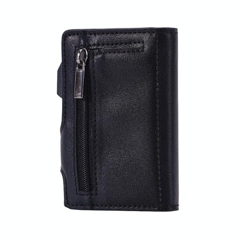 Crazy Horse Pu Card Bag Anti Magnetic Fy2405 Id & Document Holders