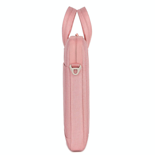 Versatile Laptop Shoulder Bag Single Strap Pink Bags