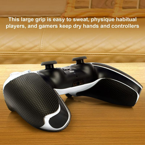 Anti Slip Protective Sticker For Sony Ps5 Game Handle Black Video Game Decals Stickers