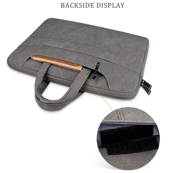 Detachable Shoulder Strap Business Laptop Bag 14.1 15.4 Inch Frosted Pu Pink Laptop Cases & Bags