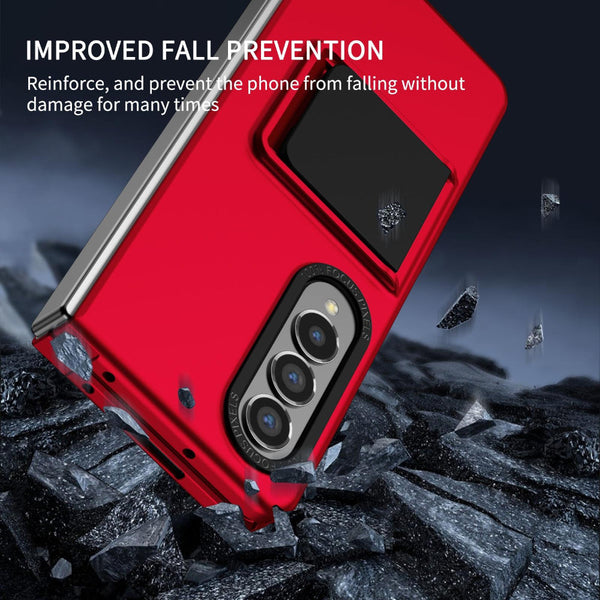 For Samsung Galaxy Z Fold4 5G Foldable 3D Design Phone Case Black Cases Covers & Skins