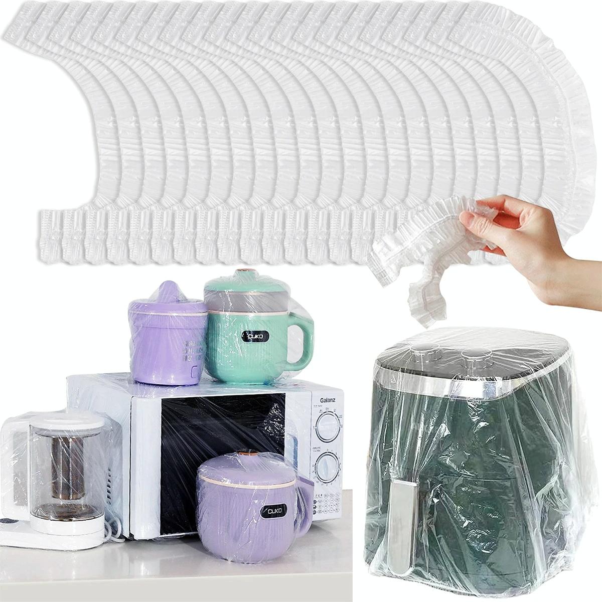 10 Pack Disposable Dust Covers For Electric Cooker And Oven 120X120cm White 70X80cm Storage Bags