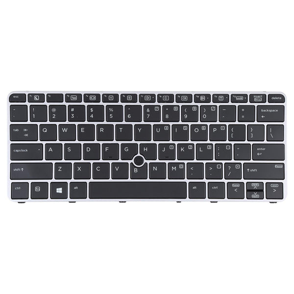 Hp Elitebook 820 G3 Keyboard With Backlight And Pointing Silver Us Version Keyboards & Keypads