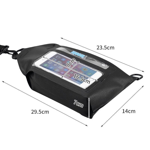 Waterproof Crossbody Phone Bag Tteoobl Touch Screen Chest Paste Model White Other Mobile Accessories