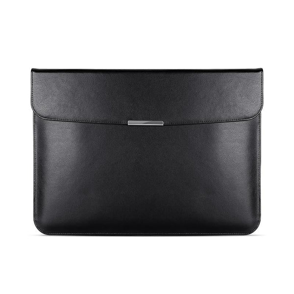 Leather Laptop Sleeve Ultra Thin And Stylish Black Laptop Cases & Bags