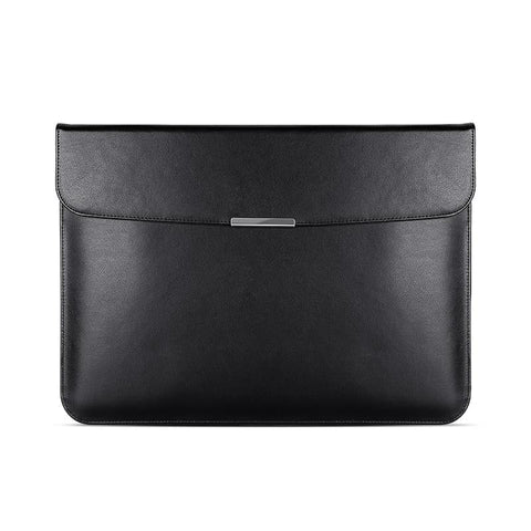 Leather Laptop Sleeve Ultra Thin And Stylish Black Laptop Cases & Bags